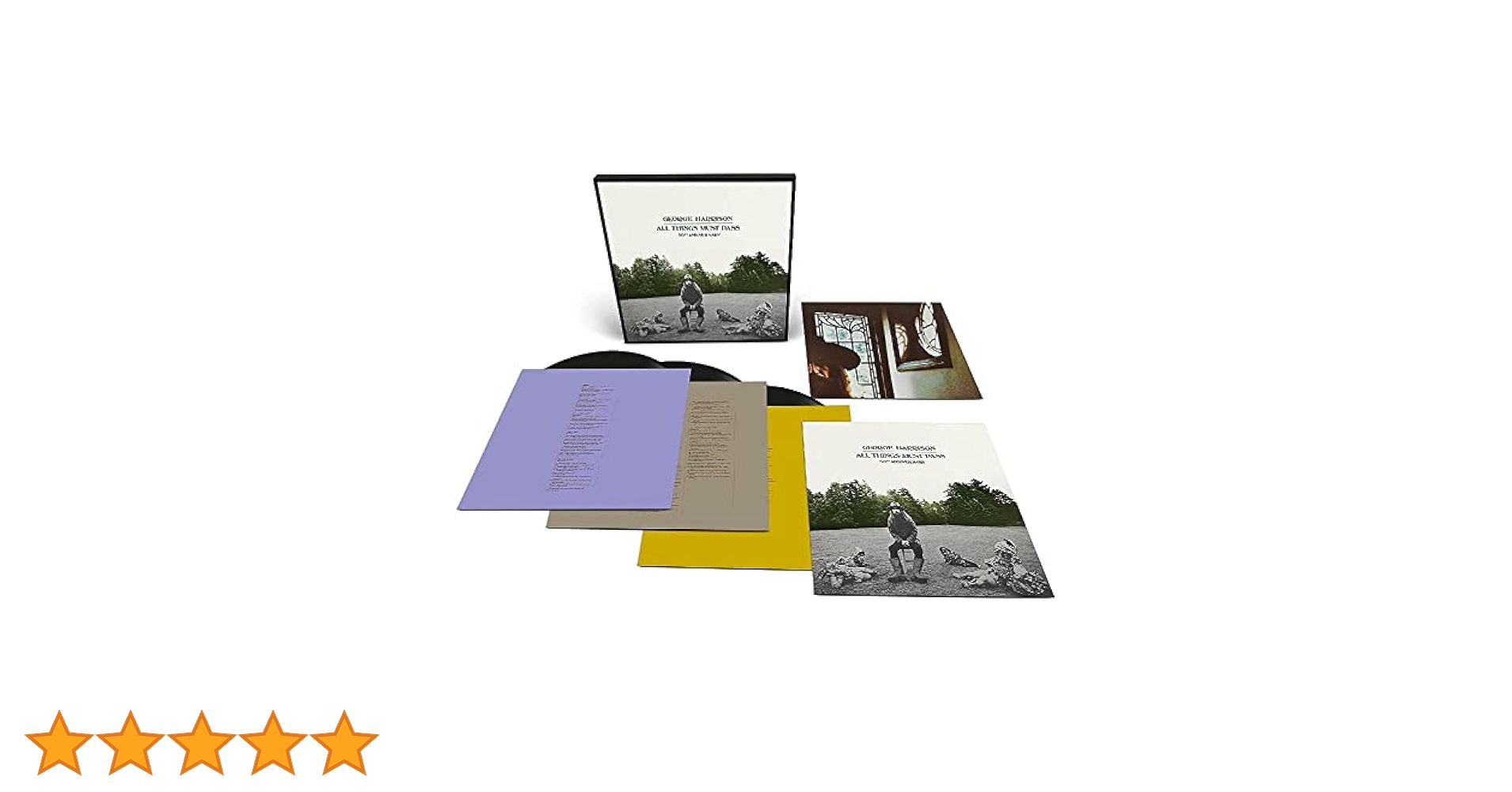 ジョージ・ハリスンAll Things Must Pass 　　　レコード３枚組 Amazon.co.jp: All Things Must Pass 3LP [12 inch Analog